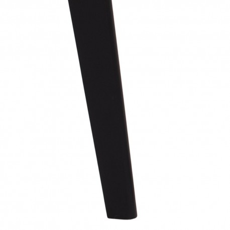 Roxby Sort klap ud spisebord med tillægsplade i sortlakeret egefiner - 80/120 x 80 cm