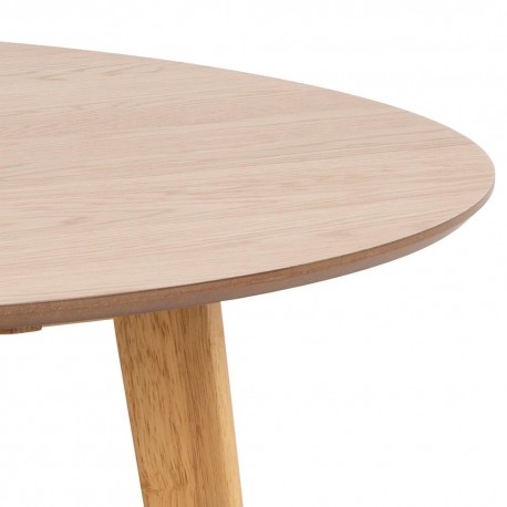 Roxby spisebord Ø140cm - naturlig MDF