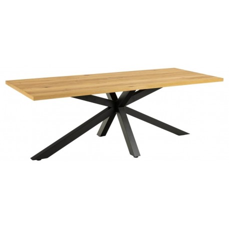 Hadsund spisebord 220cm naturlig MDF