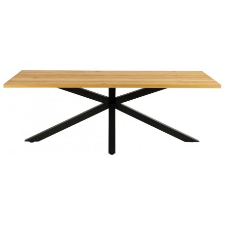 Hadsund spisebord 220cm naturlig MDF