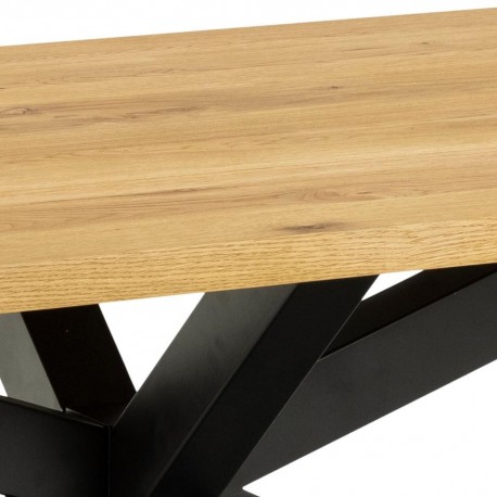 Hadsund spisebord 220cm naturlig MDF