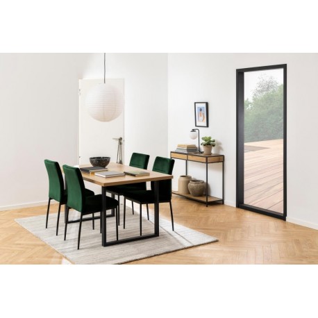 Demi spisebordsstol grøn stof