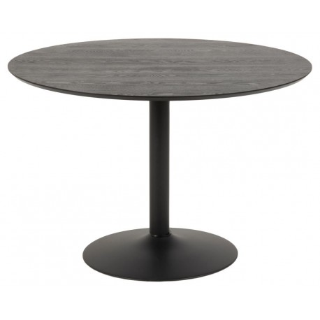 Ibiza spisebord Ø110cm - Sort