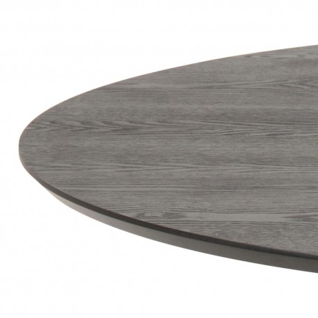 Ibiza spisebord Ø110cm - Sort