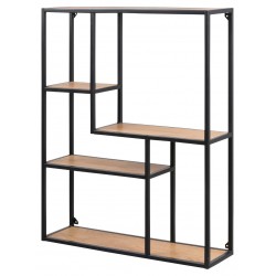 Seaford væghylde naturlig MDF 91 cm