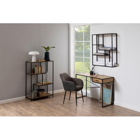 Seaford væghylde naturlig MDF 91 cm