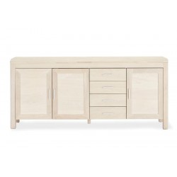 Paris - Skænk (large) i Eg Hvidolieret - B:194 x D:42 cm. Højde 82 cm. OUTLET