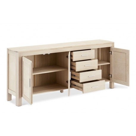 Paris - Skænk (large) i Eg Hvidolieret - B:194 x D:42 cm. Højde 82 cm. OUTLET