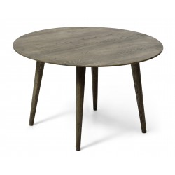 Falster Sofabord Massiv Røget EG - Ø85cm