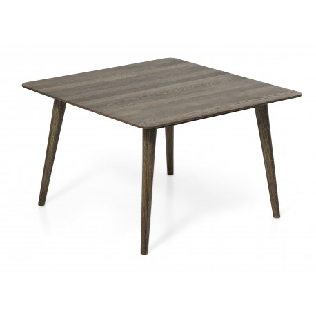 Ærø Sofabord Massiv Smoked EG - 80x80 cm