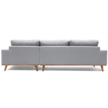 Lido chaiselongsofa | Højrevendt | Lysegrå