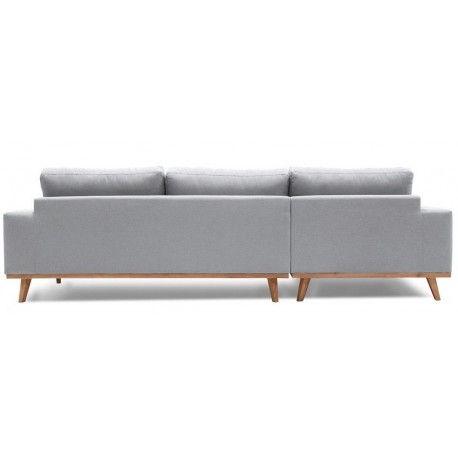 Lido chaiselongsofa | Venstrevendt | Lysegrå