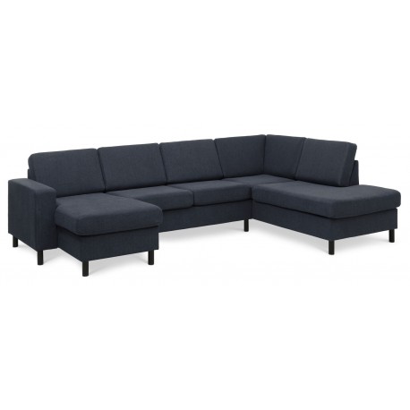 Thomas Venstrevendt hjørnesofa med chaiselong - Austin Blå