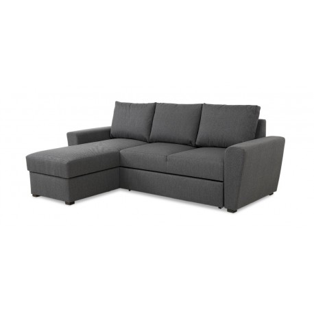Studio Deluxe sovesofa - Pocket fjedring - Antracit Inari 96