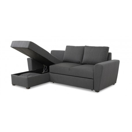 Studio Deluxe sovesofa - Pocket fjedring - Antracit Inari 96
