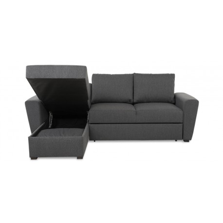 Studio Deluxe sovesofa - Pocket fjedring - Antracit Inari 96