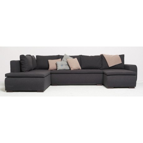 Amalfi U-sovesofa højrevendt - Koksgrå Inari 95 OUTLET Fredericia