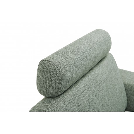 Hjort Knudsen Hadsten chaiselong sofa højrevendt Grøn stof
