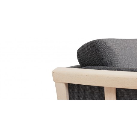 Dragør vendbar tremmesofa hjørnesofa - Stof