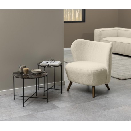 Crosby Loungestol Beige stof