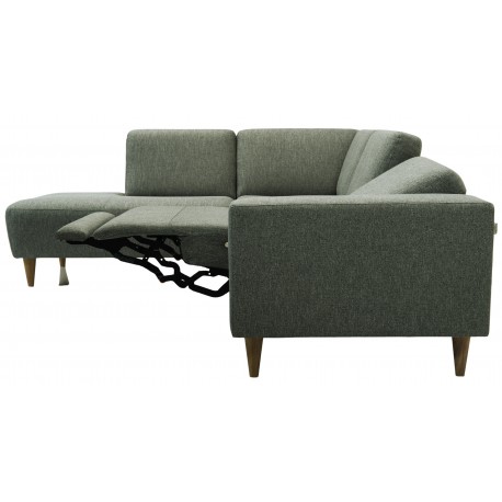 Hjort knudsen Copenhagen Hjørnesofa grå stof venstrevendt