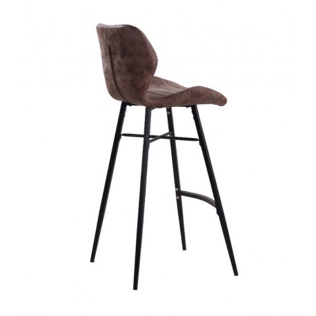 2 x ODIN barstol - Brun OUTLET