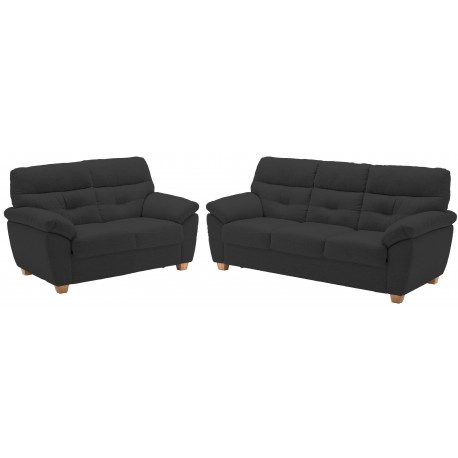 Hjort Knudsen Dalby 2+3 pers sofasæt Grå stof