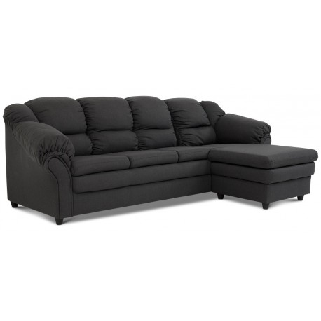 Tønder ch. sofa - 4 pers. højre - Koksgrå Inari 95