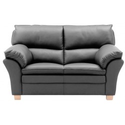 Hjort Knudsen Thisted 2 pers Semianilin læder sofa