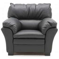 Hjort Knudsen Thisted lænestol Semianilin læder sofa