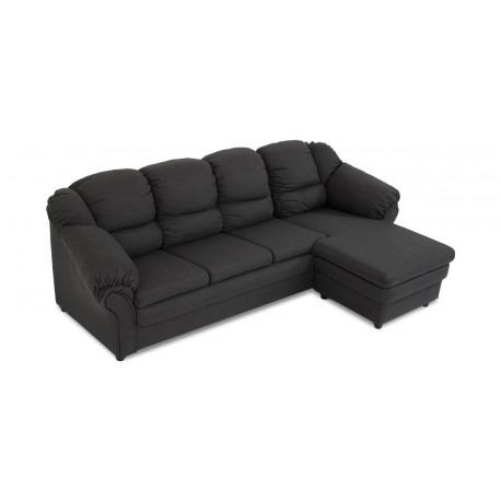 Tønder ch. sofa - 4 pers. højre - Koksgrå Inari 95
