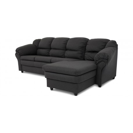 Tønder ch. sofa - 4 pers. højre - Koksgrå Inari 95