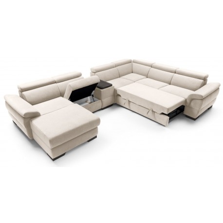 Bolzano Hjørnesofa med Chaiselong - Venstrevendt