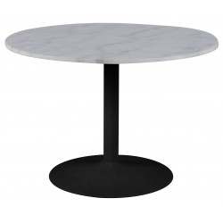 Tarifa Marmor Spisebord hvid Ø110
