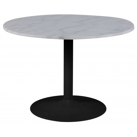 Tarifa Marmor Spisebord hvid Ø110
