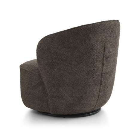 Theo loungestol Mocca stof
