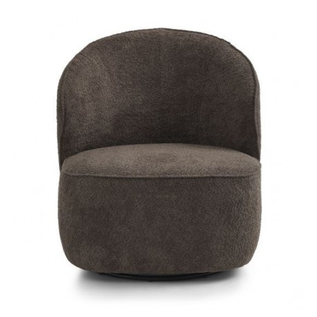 Theo loungestol Mocca stof