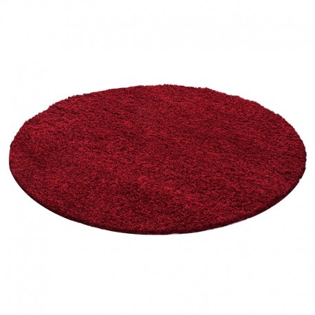Life 1500 Rundt tæppe - Rød