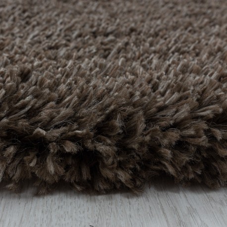 Fluffy Tæppeløber - Brun
