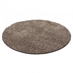 Dream 4000 Rund tæppe - Mokka