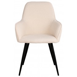 MILAS Spisebordsstol boucle stof