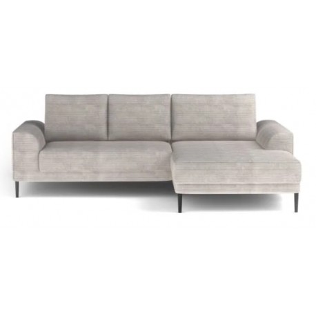 Capri Sovesofa med chaiselong Fløjl Højrevendt