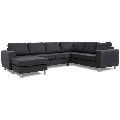 Laura hjørnesofa m. chaiselong venstrevendt