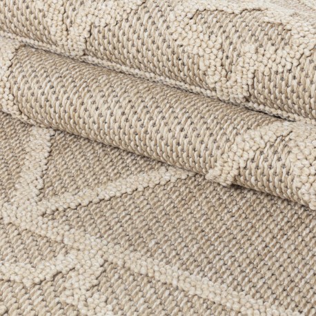 Patara Udendørs Tæppeløber Marokkansk - Beige