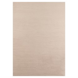 Sky Kortluvet tæppe Ensfarvet - Beige