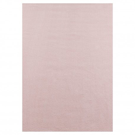 Sky Kortluvet tæppe Ensfarvet - Rosa