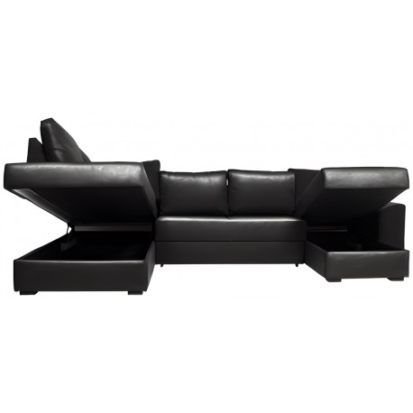 Canapé Deluxe U-Sovesofa højrevendt