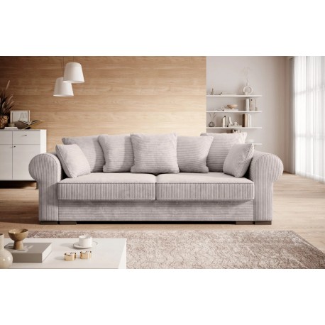 Deluxe 3 pers. Sovesofa - Fløjl