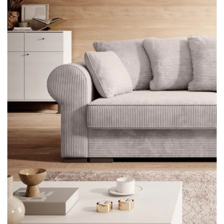 Deluxe 3 pers. Sovesofa - Fløjl