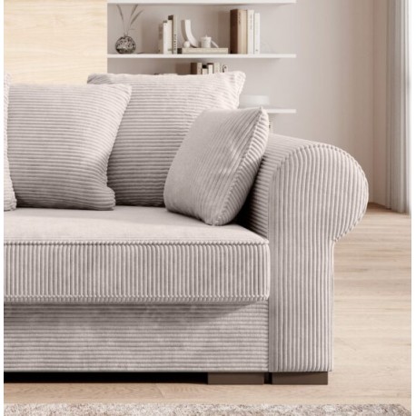 Deluxe 3 pers. Sovesofa - Fløjl